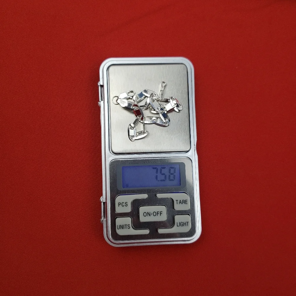 925 real solid‎ sterling silver bracelet for  men